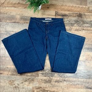 J Brand Dark Blue Flare & Wide Leg Jeans